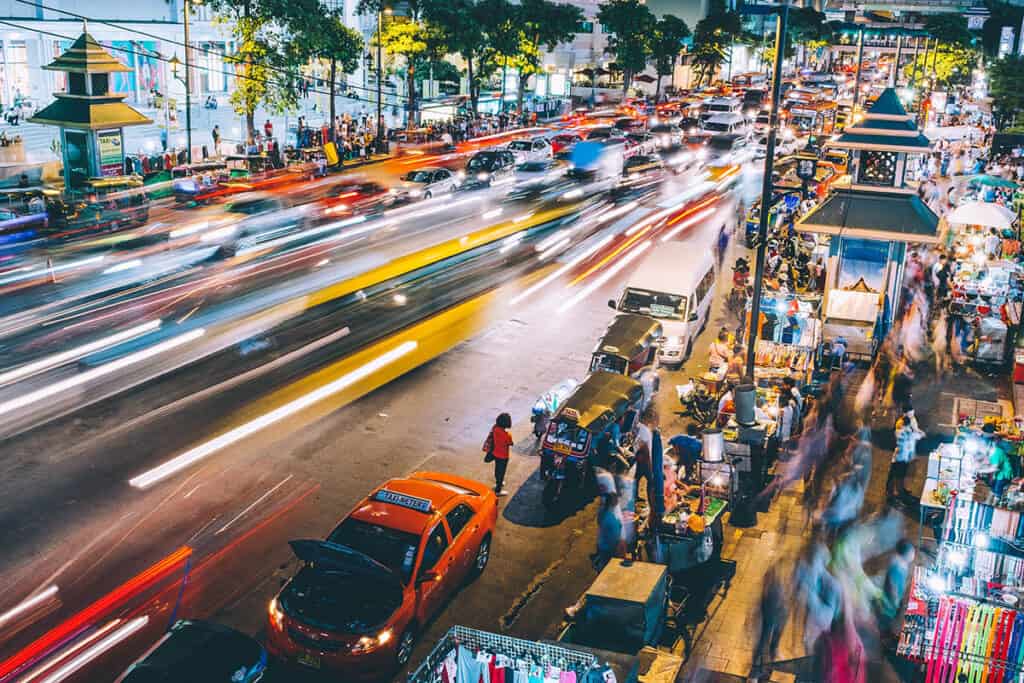 Bangkok street scene