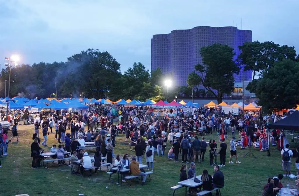 Queens night market NYC