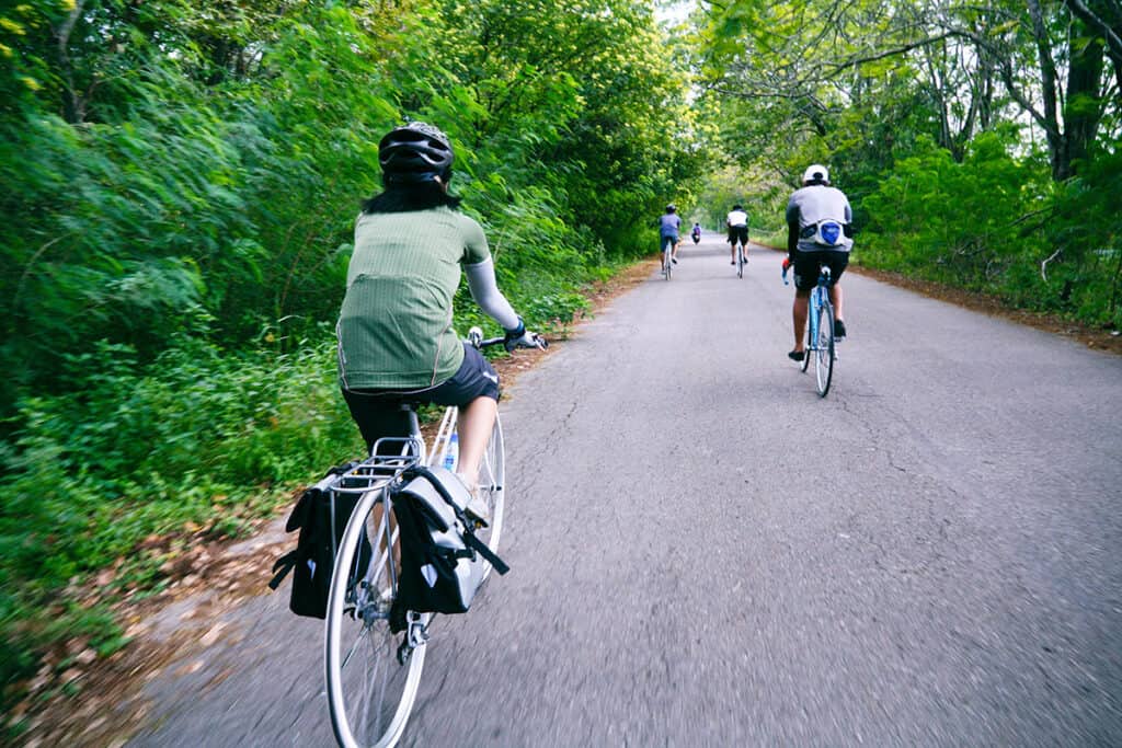 bicycle tour in Bangkok