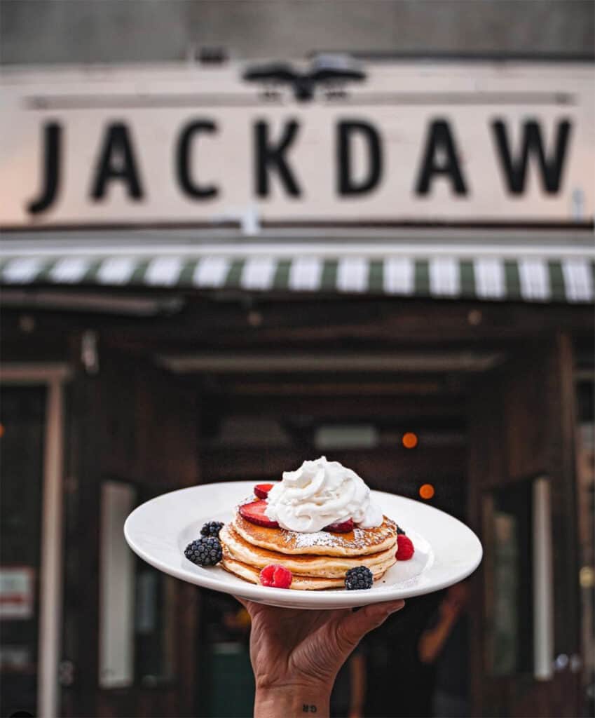 Jackdaw pancakes