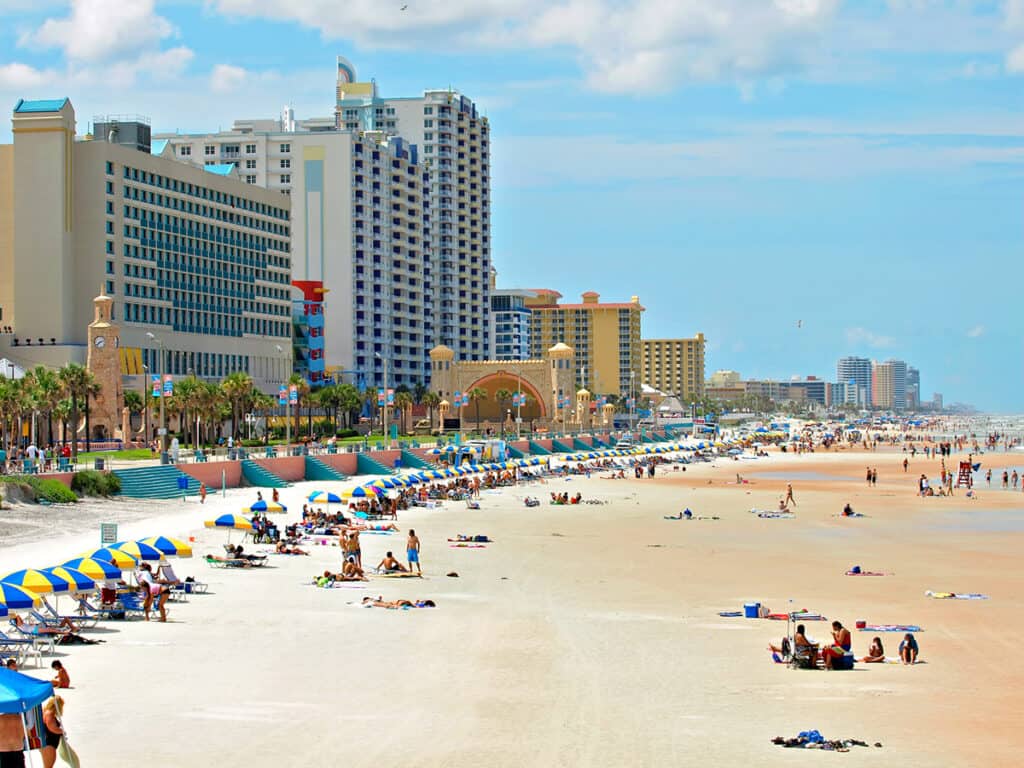 A perfect day on Daytona Beach!