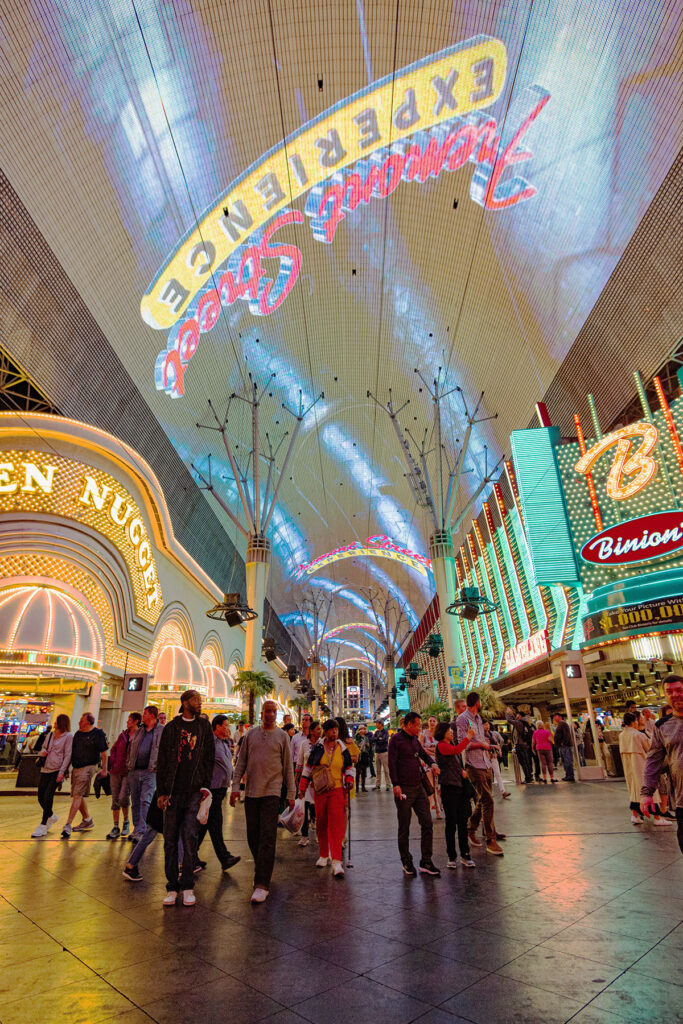 The Fremont Street experience