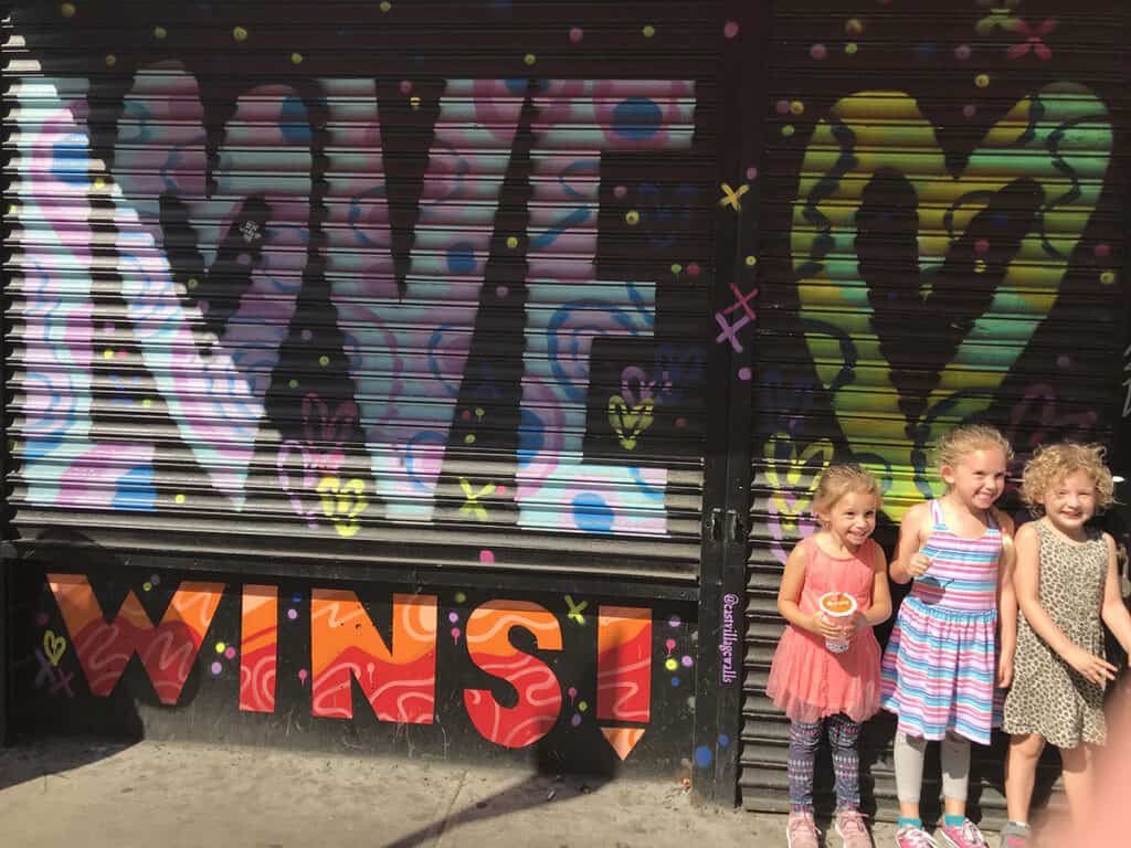 Gorgeous little girls in NYC