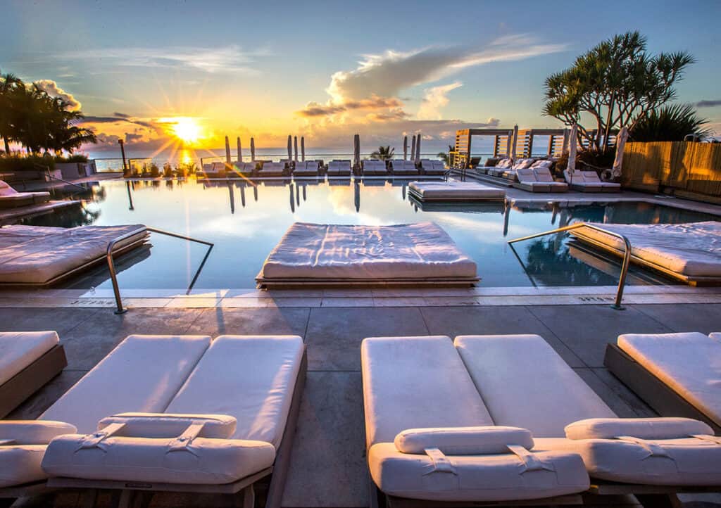 Pool at 1 Hotel South Beach​