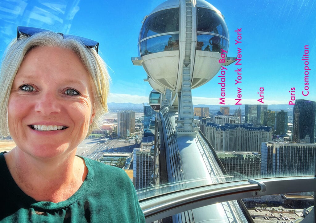 Megan on Las Vegas high roller