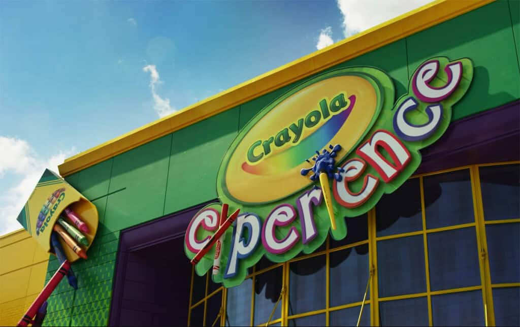 Crayola Experience entrance