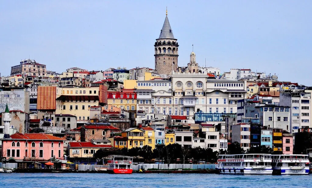 The neighbourhood of Galatasary, Istanbul