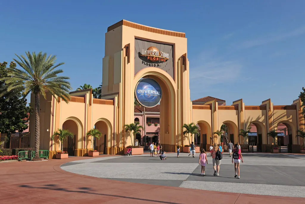 Universal Studios entrance