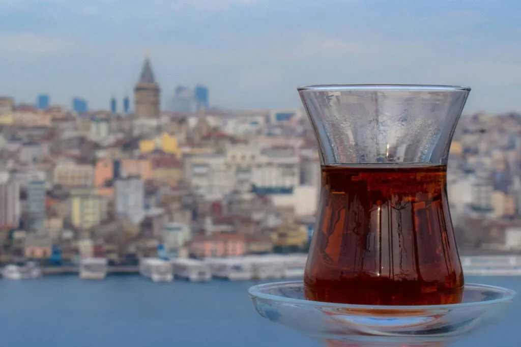 Apple tea Istanbul