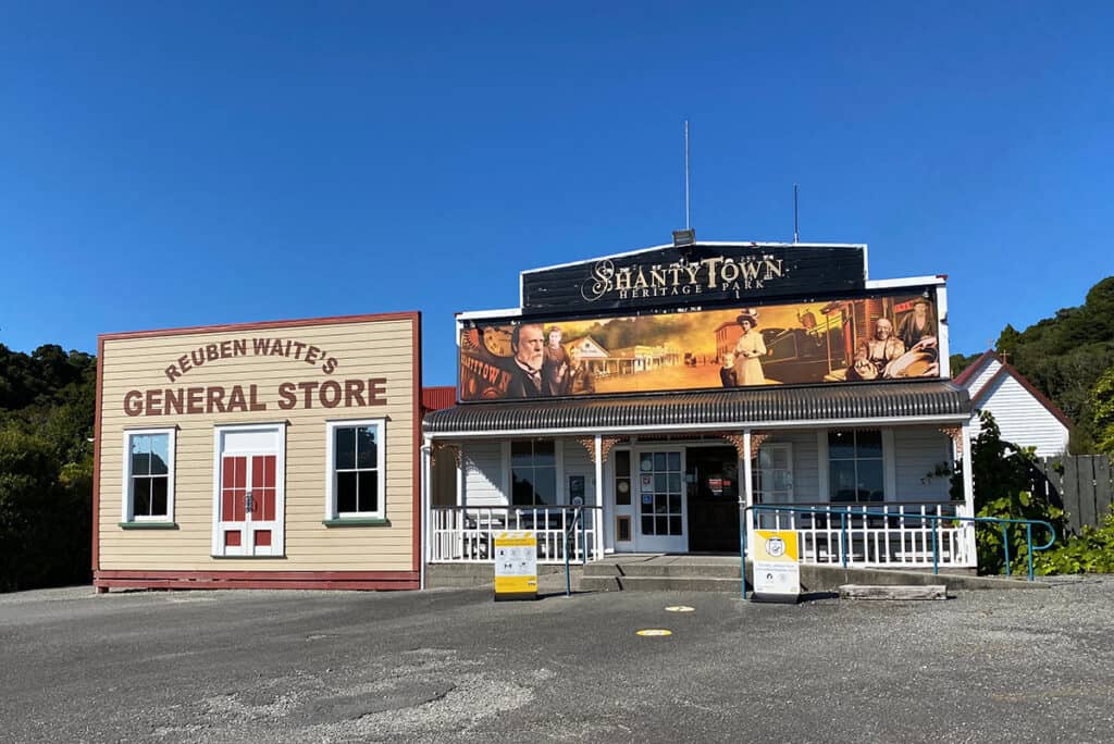 Shantytown's historic buildings 