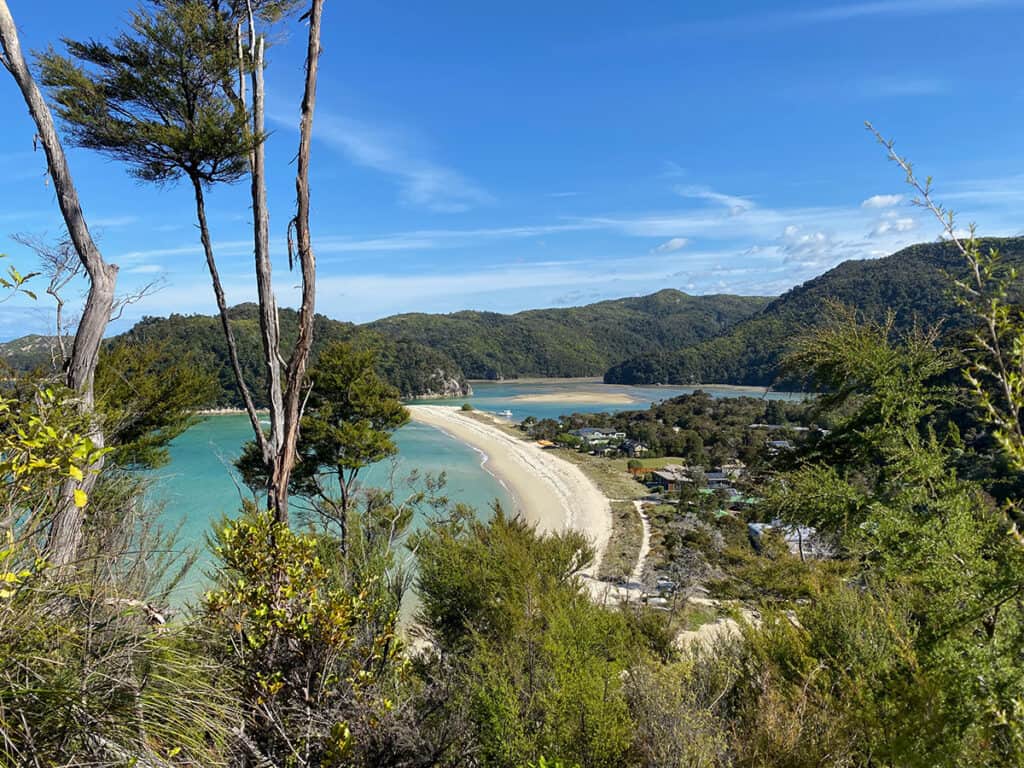 view over Torrent Bay