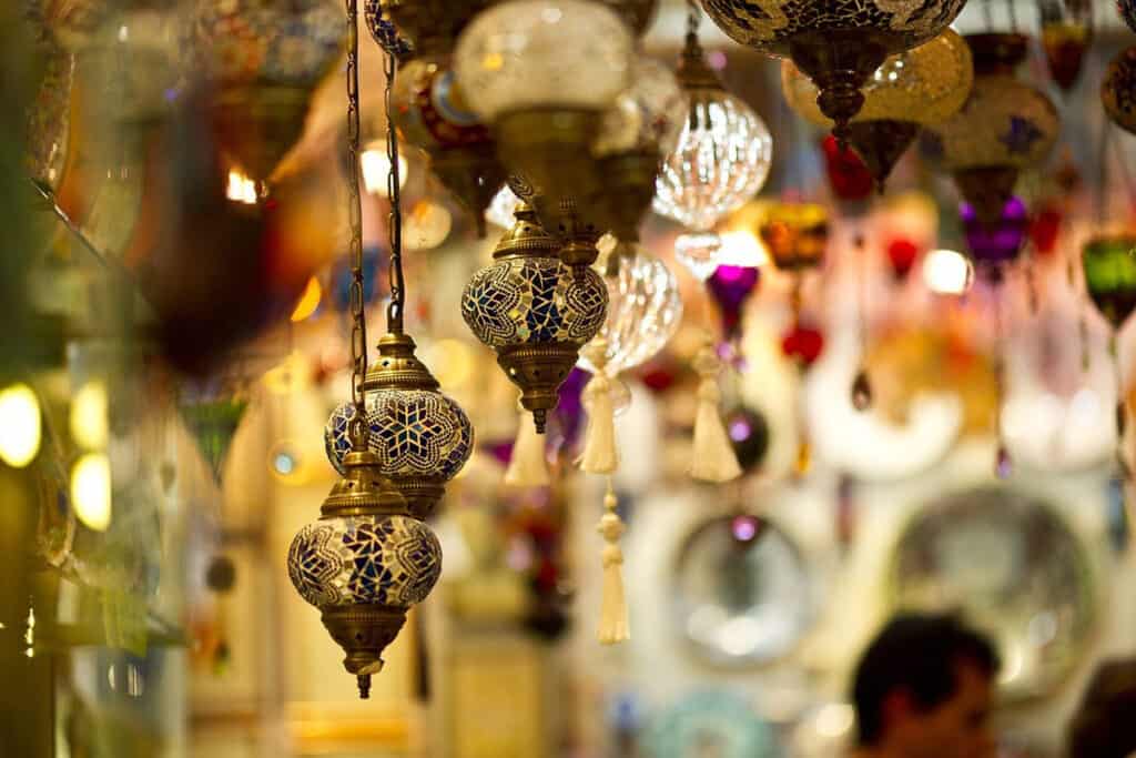 Grand bazaar lanterns