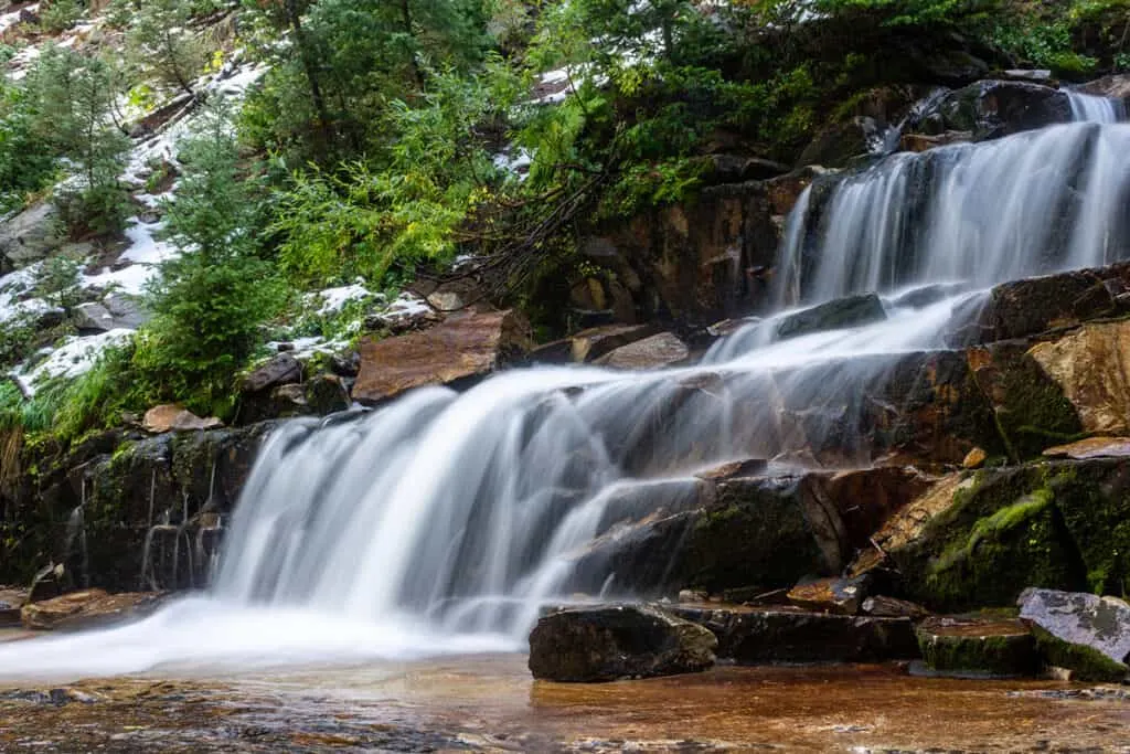 Gloria waterfall, Big Cottonwood Canyon