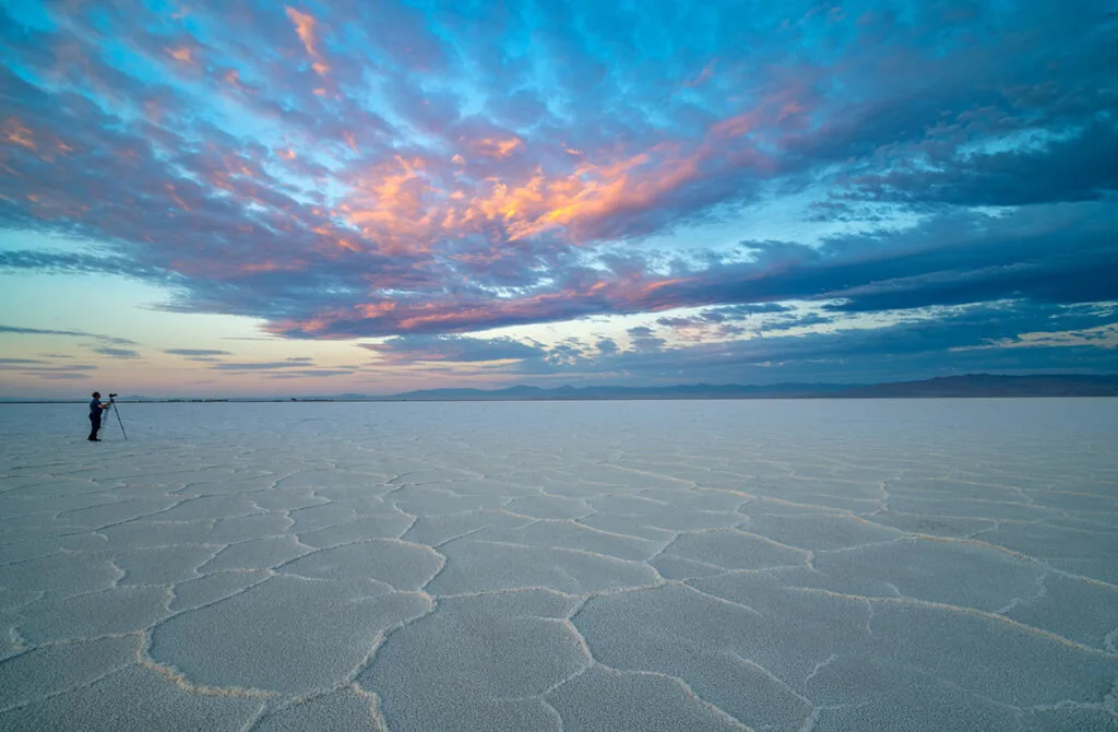 Bonneville salt flats