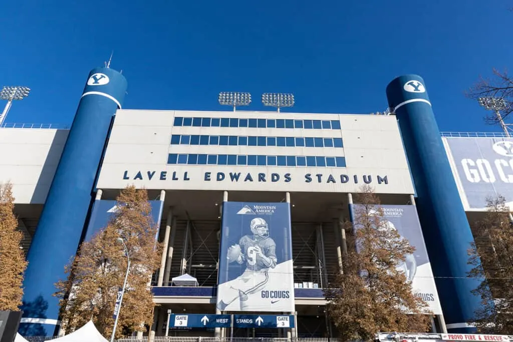 Lavell Edwards Stadium at BYU