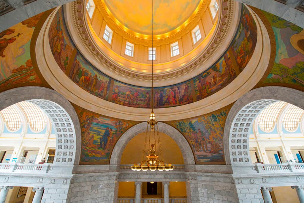 Inside the Capitol Building