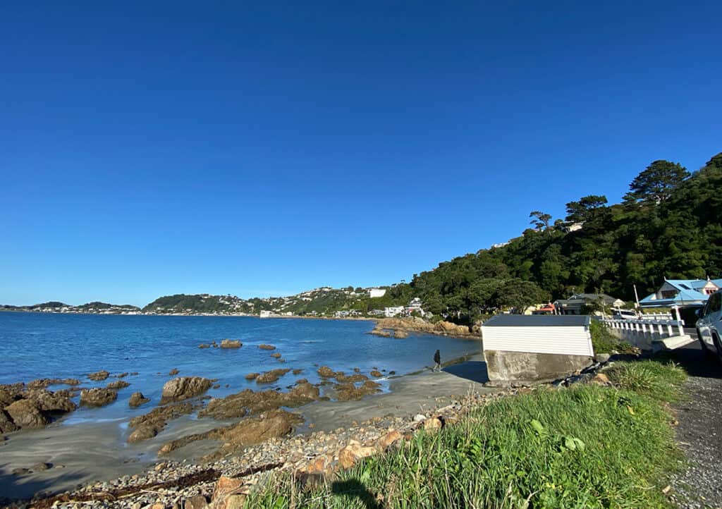 Worser Bay, near Karaka Bay, Wellington