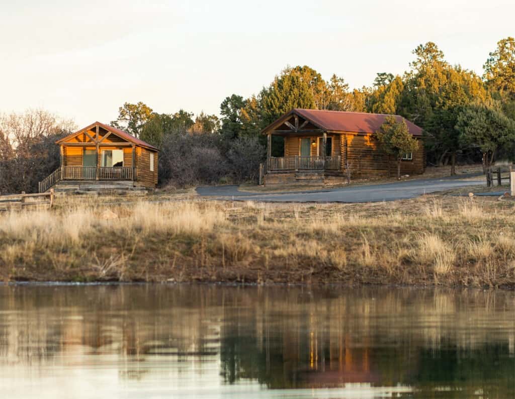 Chalet cabins at Zion Mountain Ranch