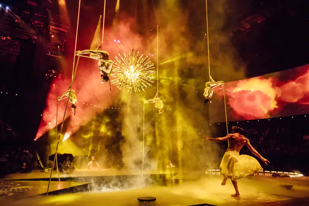 Here comes the Sun by Cirque Du Soleil