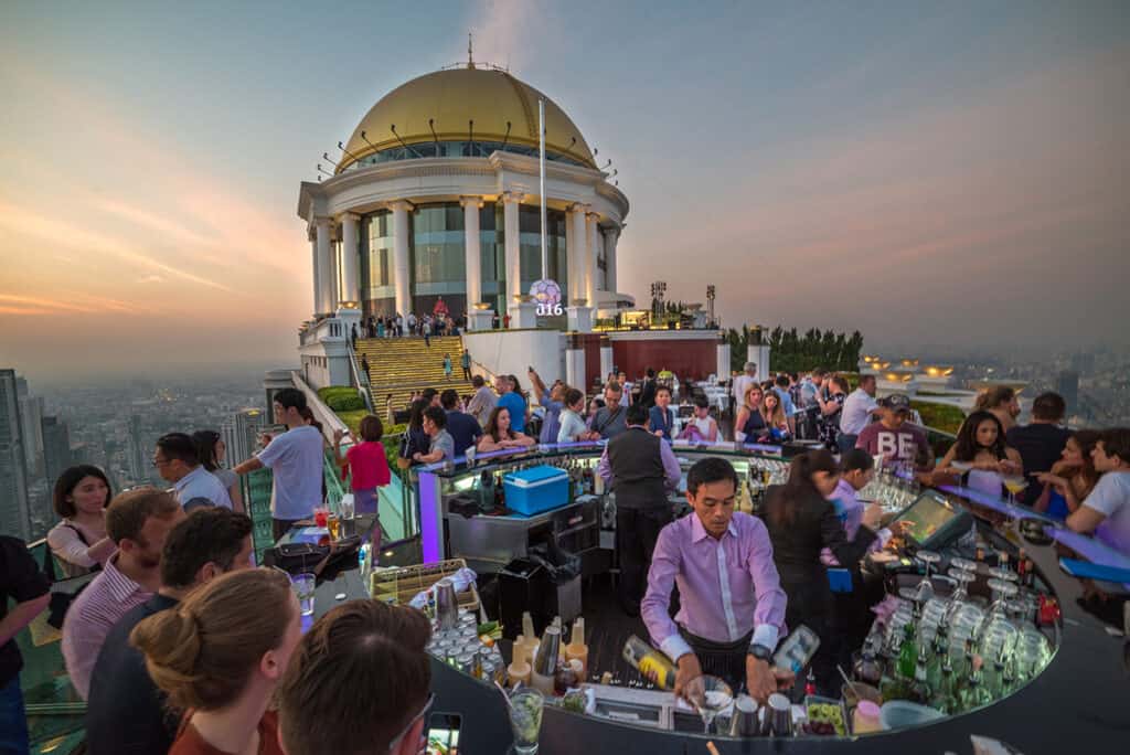 Lebua rooftop bar