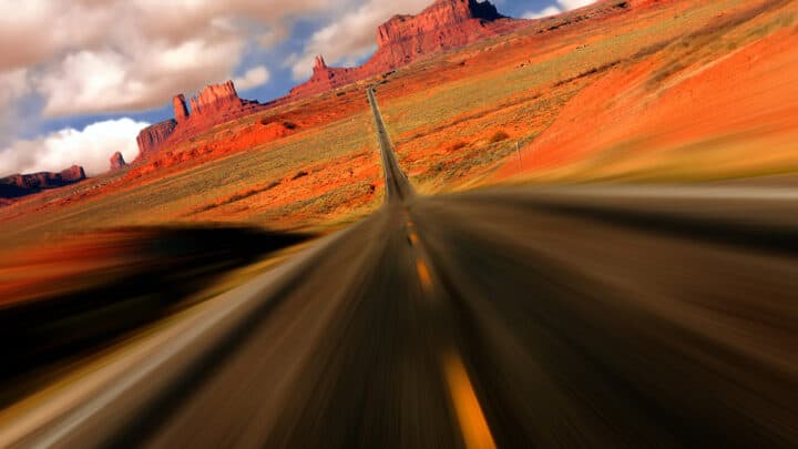 Monument Valley road