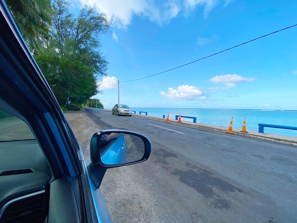 Rarotonga road