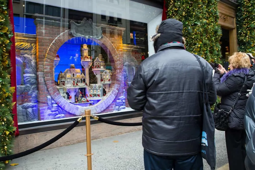 Lord and Taylor's Christmas window