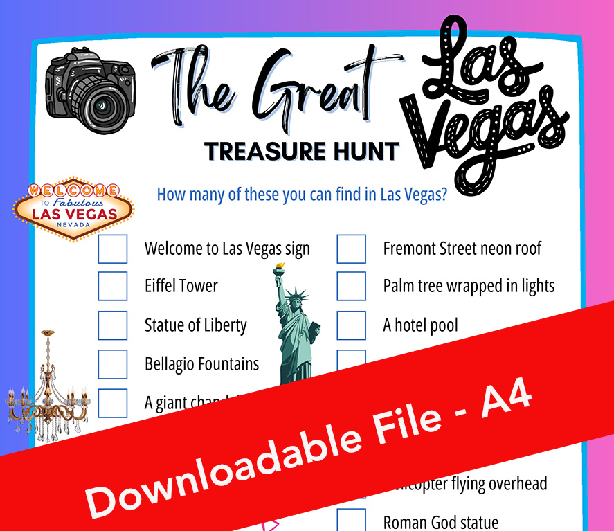 Downloadable treasure hunt