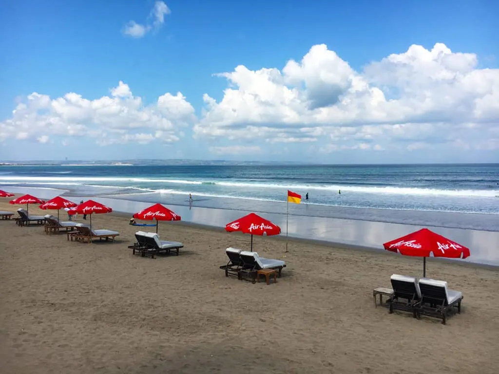 Seminyak beach Bali