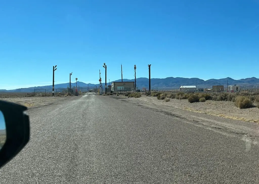 The infamous Area 51 gates
