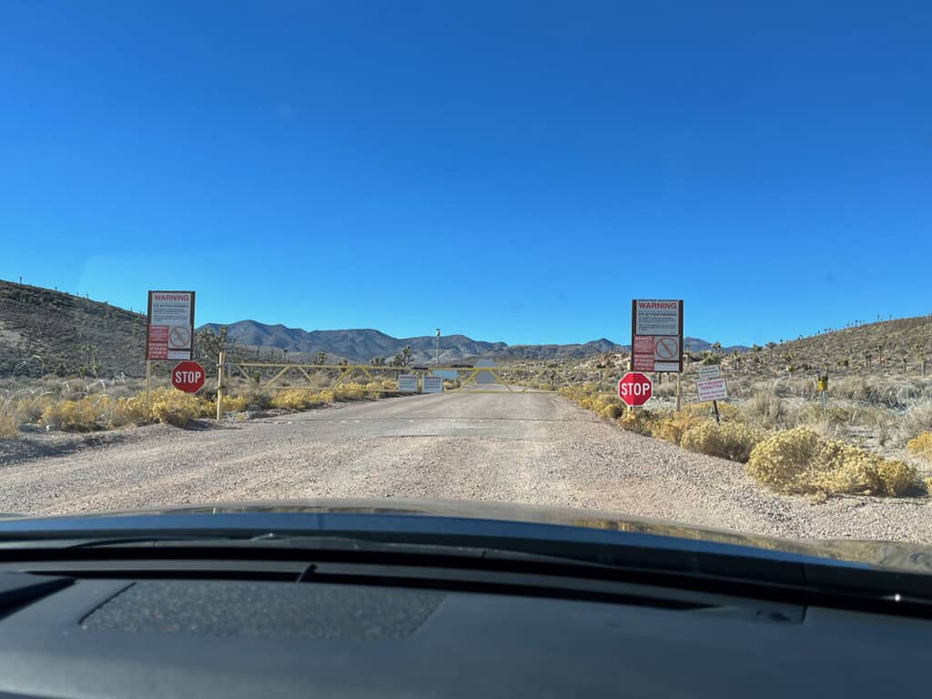 The back gates of Area 51