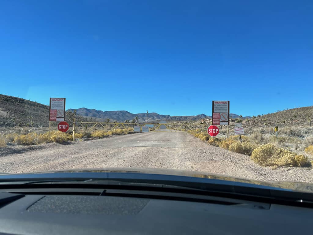 The back gates of Area 51