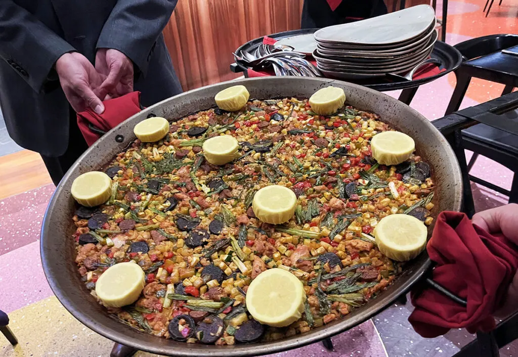 Julian Serrano's famous paella