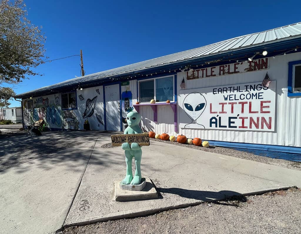 The Little A 'Le 'Inn diner in Rachel, Nevada