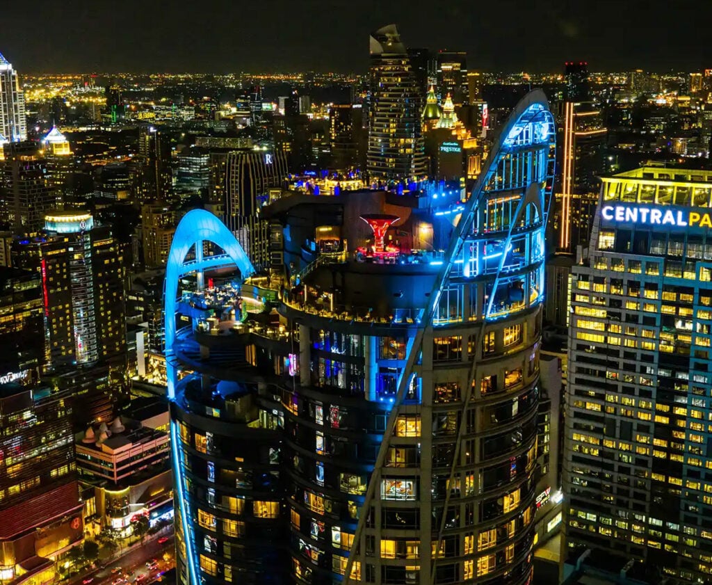 Red Sky Bar atop the Centara Grand