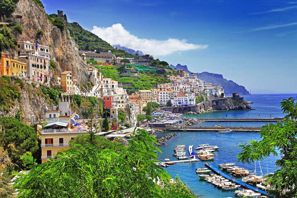 Beautiful Amalfi coast