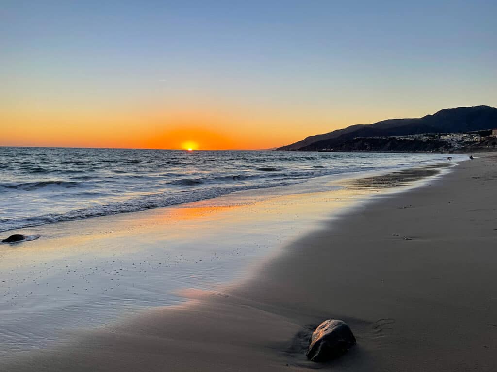 Sunset at El Matador Beach