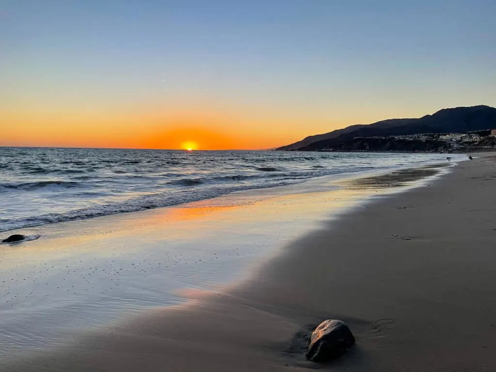 Sunset at El Matador Beach