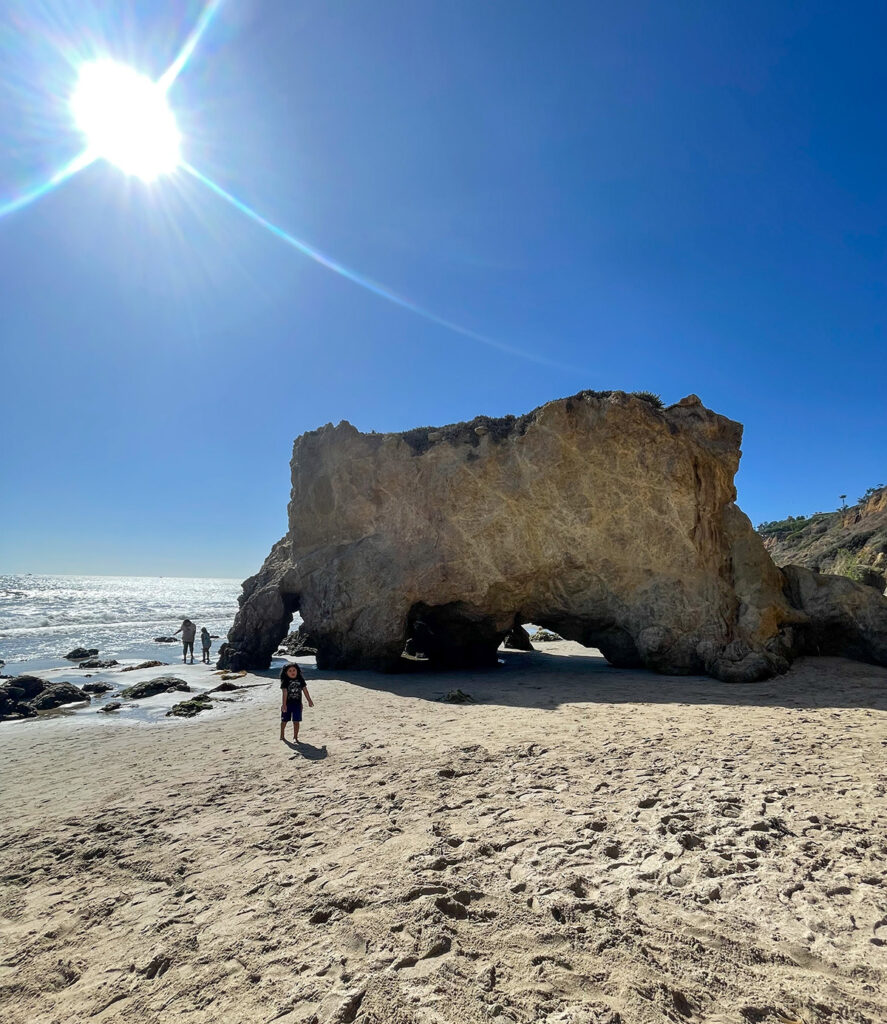 El Matador beach and caves