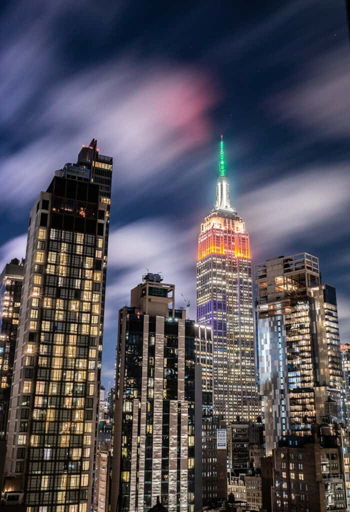 Empire State Building la nuit