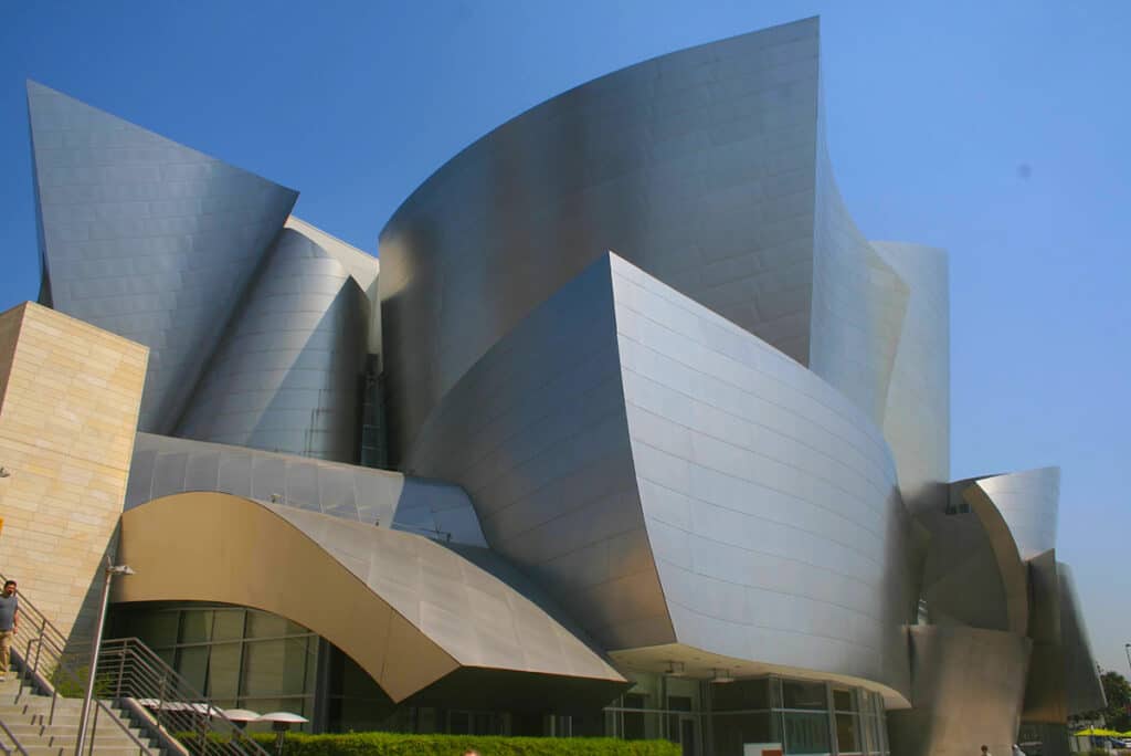 The Walt Disney Concert Hall exterior