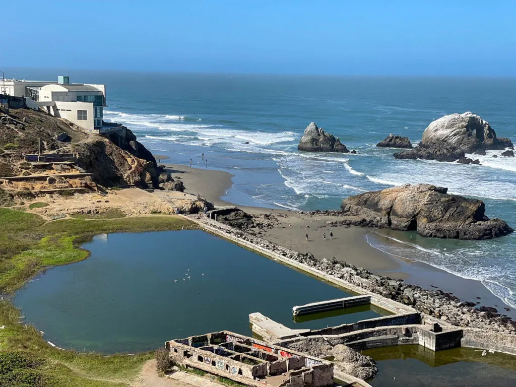 The Sutro Baths ruins