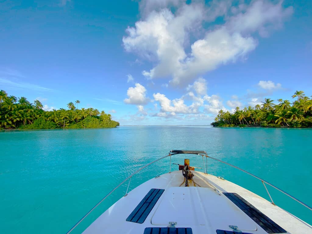 Boat trip in Aitutaki