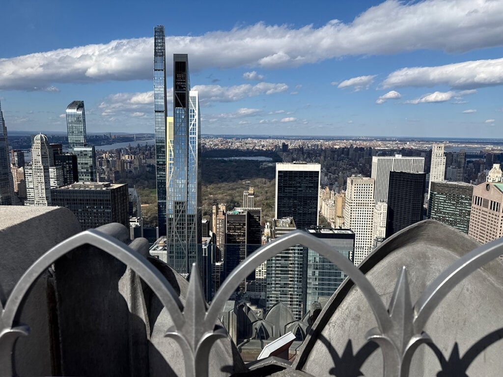 View of Central Park from the Top of the Rock