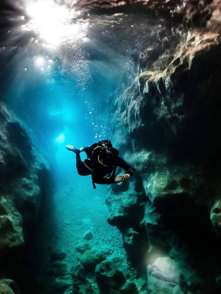 Xlendi Bay dive, Malta