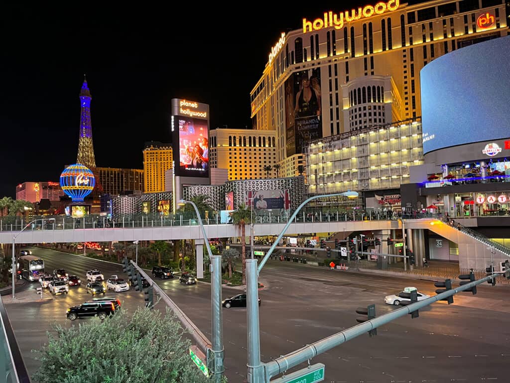 Las Vegas at night