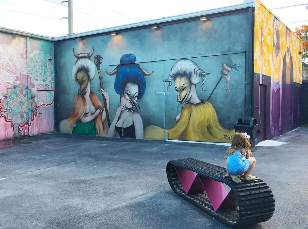 Child at Wynwood Walls