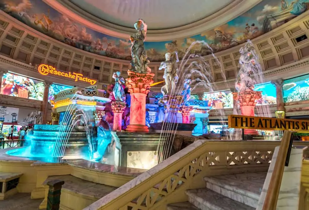 Atlantis show at Caesar's Palace