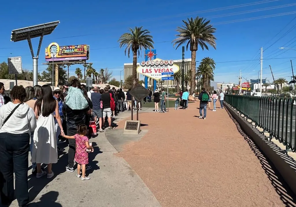 Welcome to Las Vegas sign