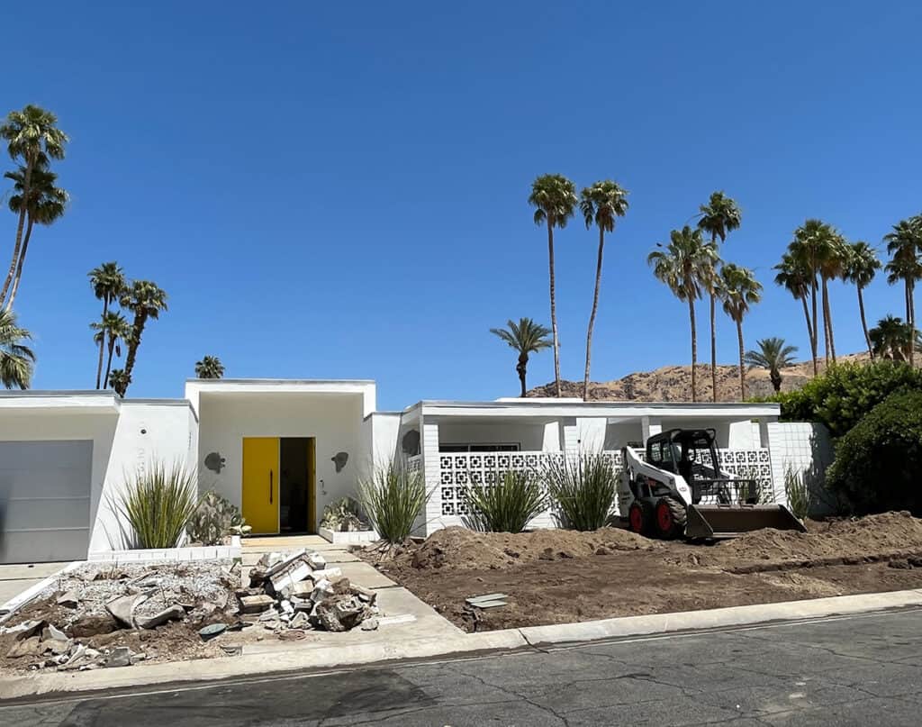 Palm Springs mid-century modern home